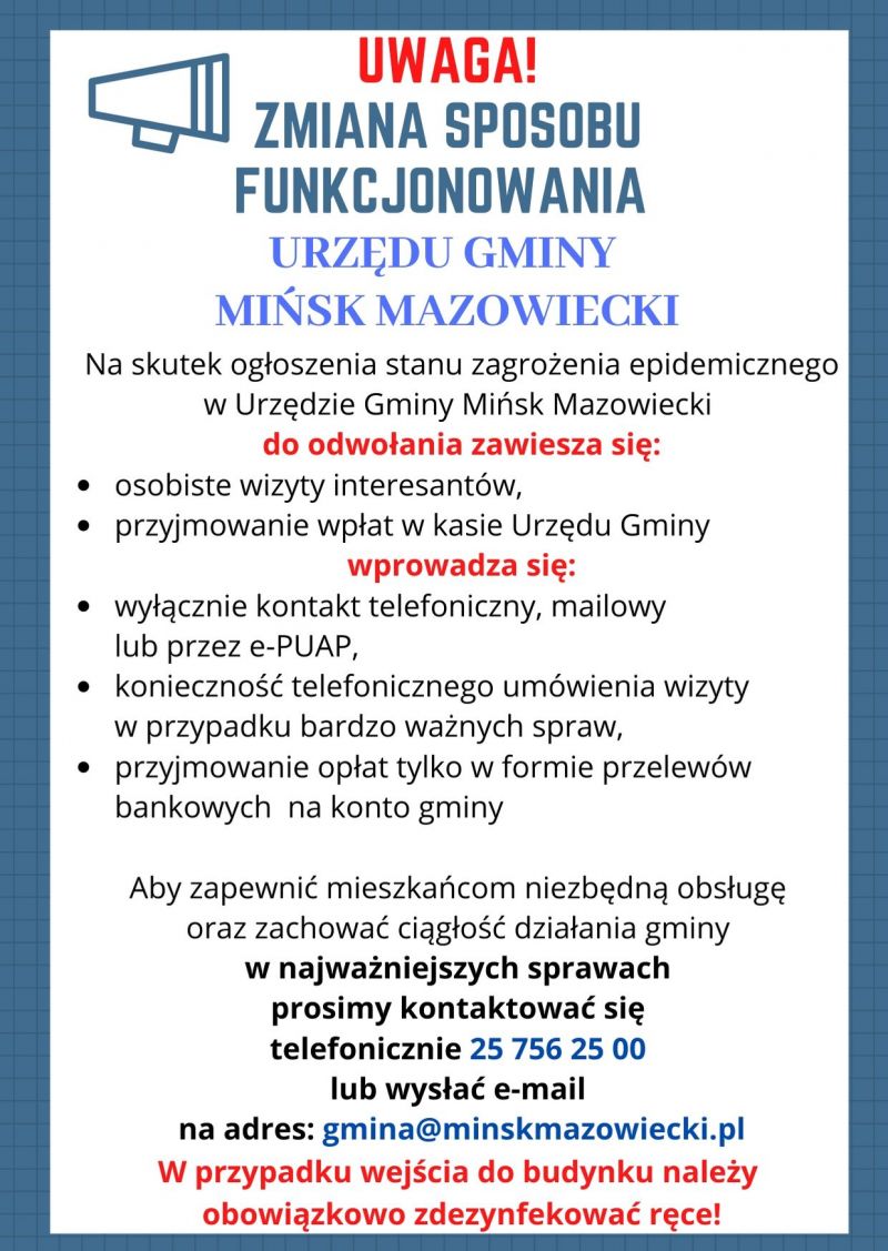 Komunikat w wersji PDF w Załącznikach