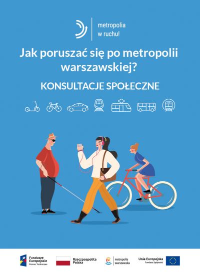 Ulotka jak poruszać się po Metropolii Warszawskiej