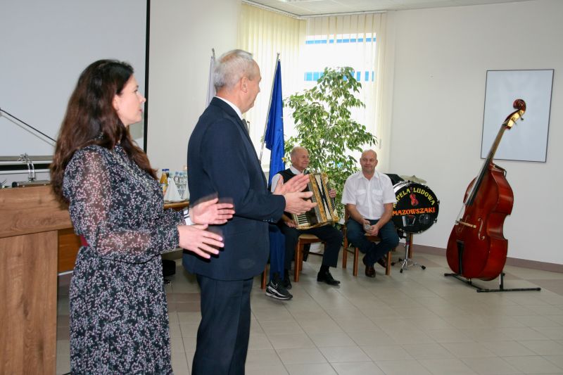 Wręczenie medali od Prezydenta RP za długoletnie pożycie...