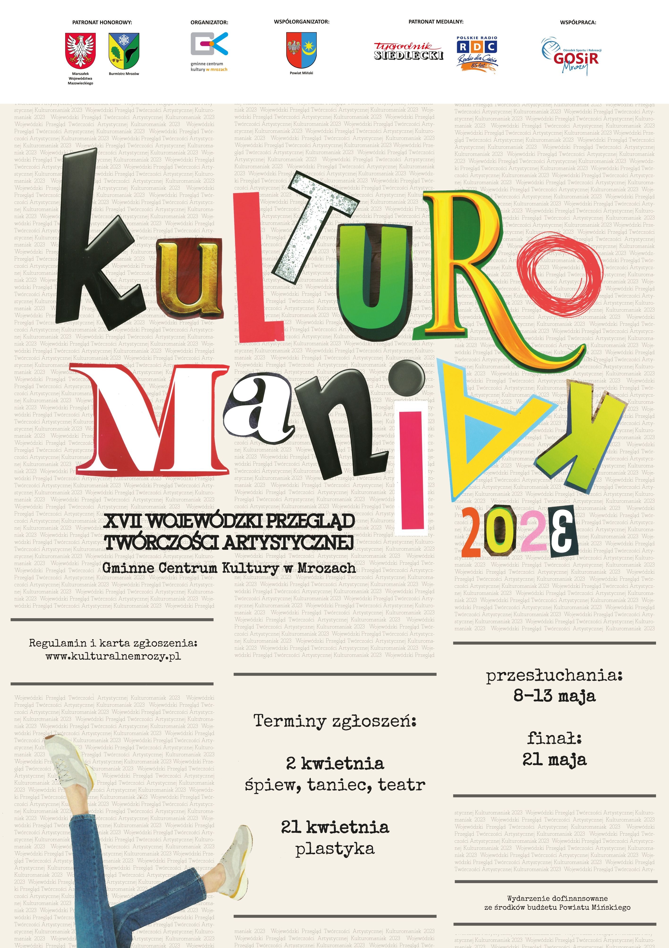 Kulturomaniak 2023 - plakat