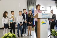 Wystąpienie laureatów Gminnego Konkursu Krasomówczego
