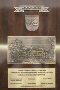 Wyróżnienie z Powiatu Mińskiego