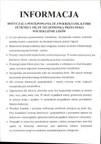Wskazówki dla mieszkańców