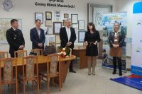 Uroczyste przekazanie oraz prezentacja sprzętu i wyposażenia strażaków z OSP z terenu gminy Mińsk Mazowiecki