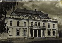 Pałac w Janowie - pocztówka z roku 1973 roku, fot. A...