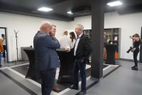 Otwarcie budynku szatni z magazynem na sprzęt sportowy w Hucie Mińskiej