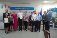 Wręczenie nagród na sesji rady gminy 20 czerwca 2024