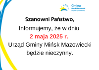 Informacja - 2 maja 2025 r.