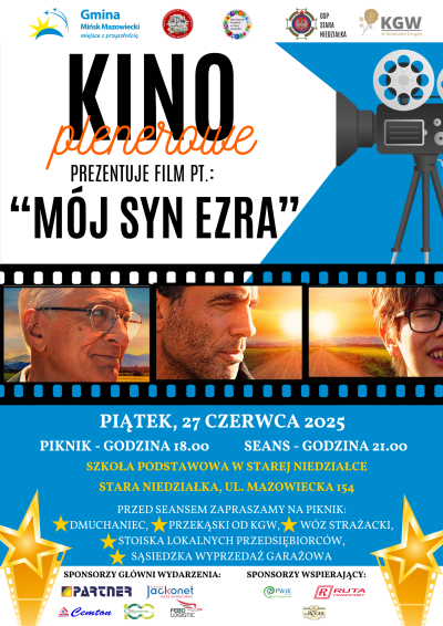Piknik filmowy - Stara Niedziałka - 26 czerwca 2025 r., Szkoła Podstawowa w Sterej Niedziałce