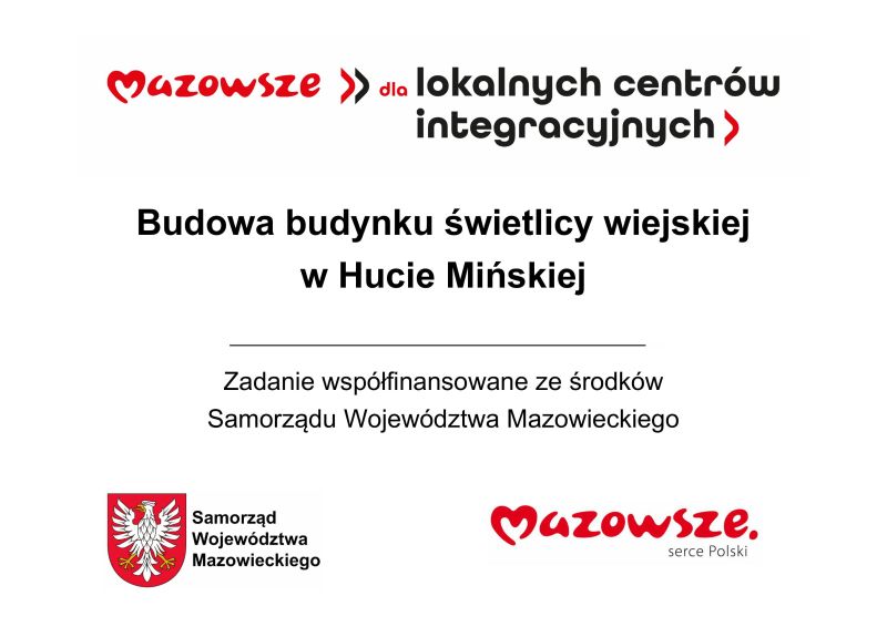 Tablica informacyjna - centra integracyjne