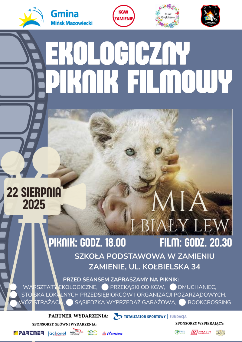 ekologiczny piknik filmowy - 22 sierpnia
