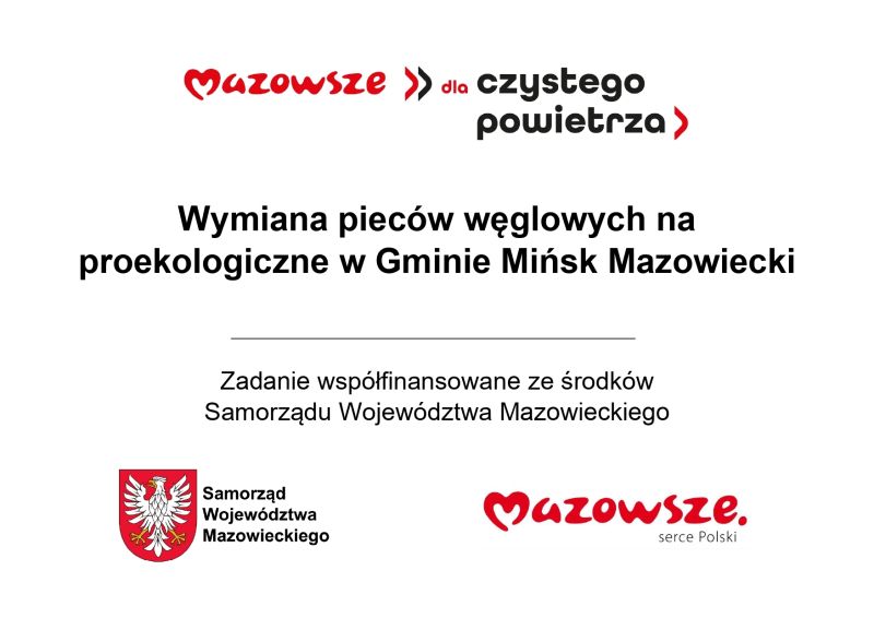 Baner - Wymiana pieców węglowych na proekologiczne