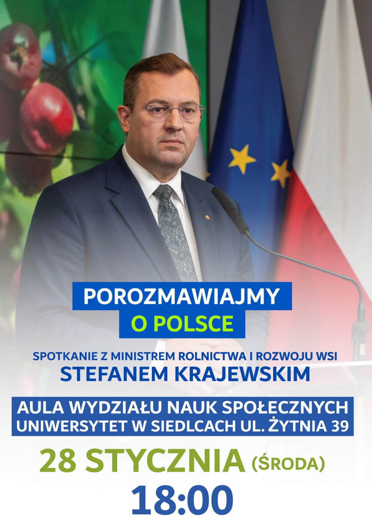 PLAKAT SPOTKANIE Z MINISTREM (1)