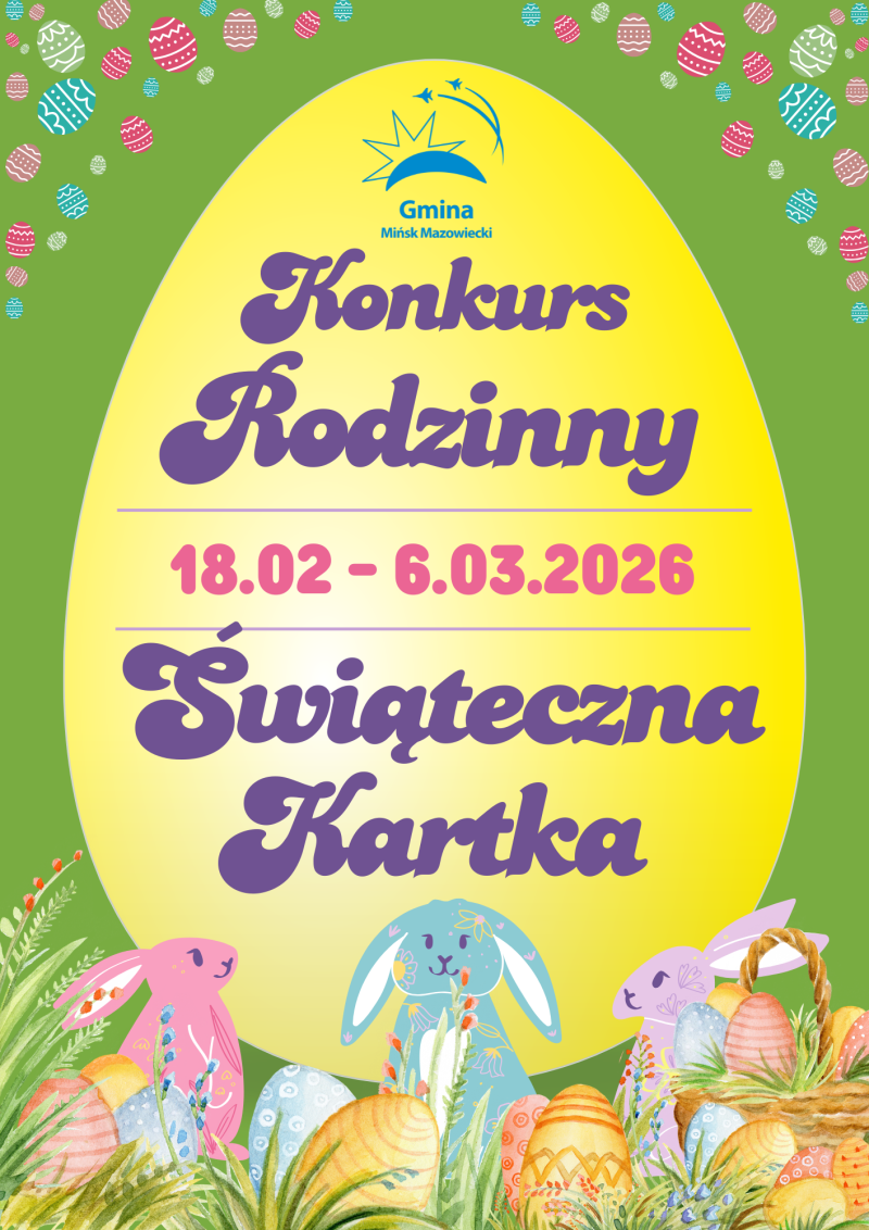 Plakat - Konkurs rodzinny Świąteczna kartka