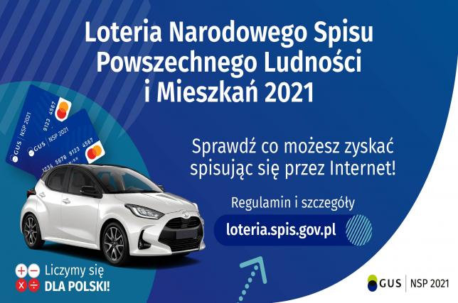 Spisz się przez Internet i wygraj samochód! Loteria w Narodowym Spisie Powszechnym Ludności i Mieszkań