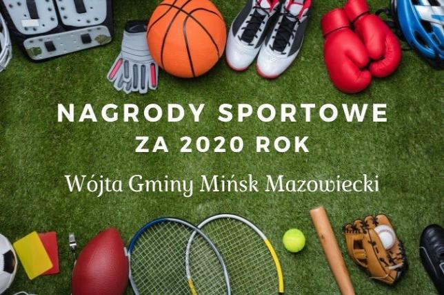 Nagrody sportowe za 2020 rok Wójta Gminy Mińsk Mazowiecki