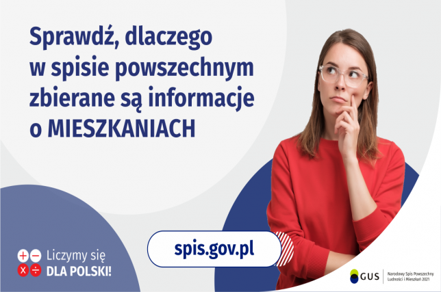 Sprawdź dlaczego w spisie powszechnym zbierane są informacje o mieszkaniach