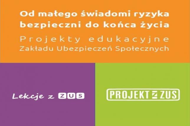 Projekt edukacyjny ZUS - Grafika do podanej informacji