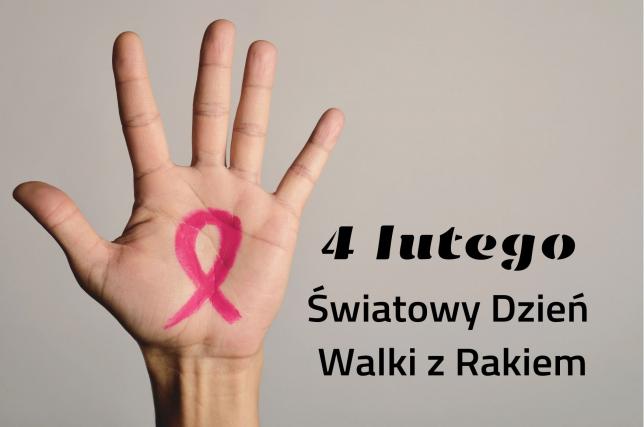 4 lutego Światowy Dzień Walki z Rakiem