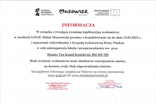 Informacja zawarta w treści aktualności