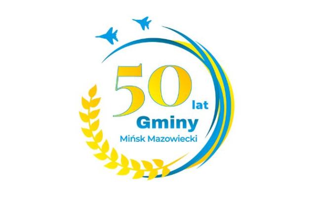 LOGO 50-lecia istnienia Gminy Mińsk Mazowiecki wybrane.
