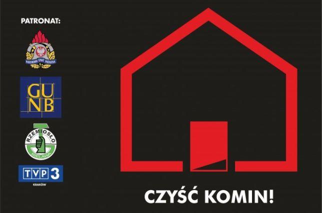 Kampania społeczna Sadza płonie. Czad zabija. Żyj! - plakat