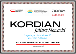 Narodowe Czytanie - 7 września 2024 r - Stojadła