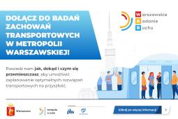 Rusza Warszawskie Badanie Ruchu w metropolii warszawskiej!