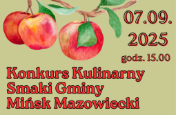 Konkurs kulinarny „Smaki Gminy Mińsk Mazowiecki – potrawy z jabłek”
