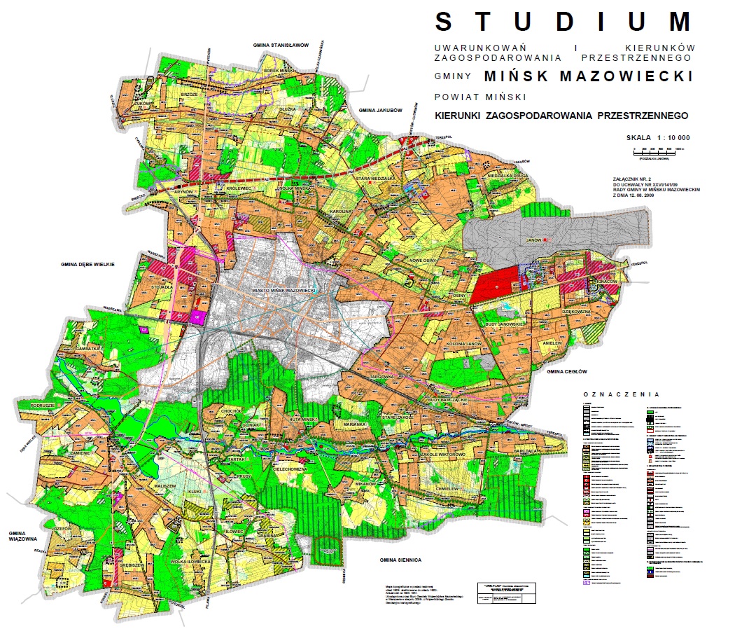 Mapa studium służąca jako obrazek aktualności