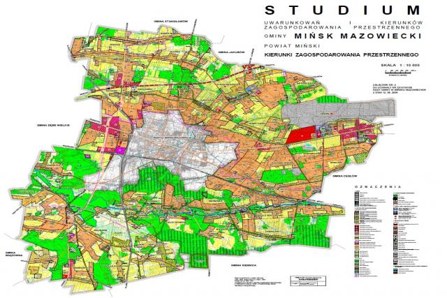 Mapa poglądowa gminy